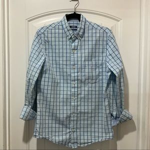 IZOD Mens Button Down Plaid Shirt (Size S/P